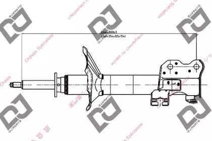 Амортизатор DJ PARTS DS1133GS